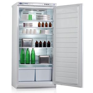 Холодильник фармацевтический V=250л, ХФ-250-2 (+2...+15, 607х600х1300) с мет. дверью и замком "ПОЗИС"