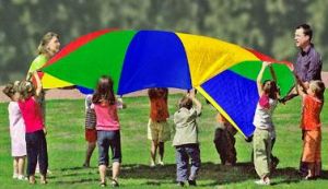 Детский игровой парашют (D 300 см)