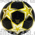 Мяч футб. "ADIDAS UCL Club Ps" арт. GT7790, р.5, ТПУ, 12 пан., маш.сш., бело-черно-золотой