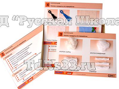 Коллекция "Хлопок и продукты его переработки" (средн. шк.)