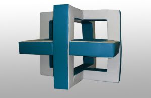 Мягкий модуль переплетение нитей КУБ 1,2х1,2х1,2м