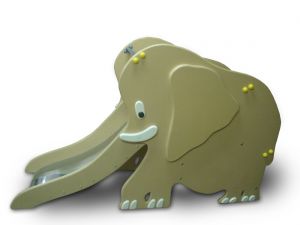 Горка-слоненок, 2020х596, высота 1310, высота площадки 600мм